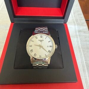 Tissot Silver Men's Watch classic Dream 42